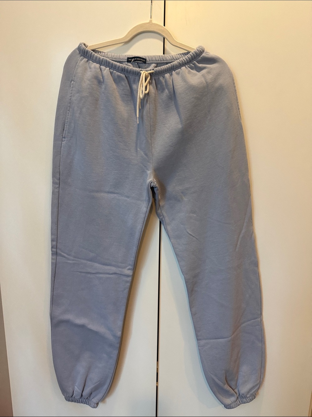 Brandy Melville Pale Blue Drawstring Joggers